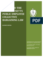 Guide To Massachusetts Public Sector Labor Law