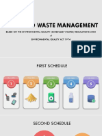 Scheduled Waste Management