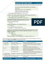 Cheat Sheet SSH v4