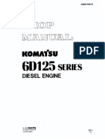 Komatsu 6D125 Diesel Engine Service Repair Manual PDF