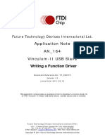 An 164 Vinculum II USB Slave Writing A Function Driver