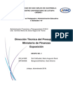 Dirección Técnica Del Presupuesto AFP