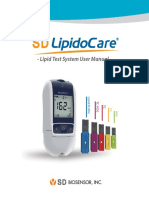 Lipidocare User Guide