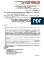 4to. Trabajo Economia para Ingenieros 2018 Ii PDF