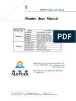 Alotcer Industrial Router AR7088 Router User Manual