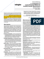 FMC - A Comparison of Liquid Petroleum Meters For Custody Transfer Measurement