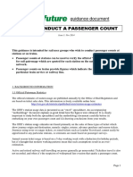 Railfuture Guidance On How To Conduct A Passenger Count