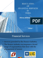 Regulation OF Financial Services IN India: Special Referance To Irda