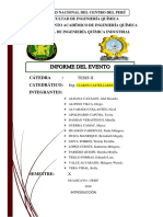 Informe Del Evento