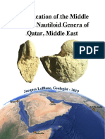 Identification of The Middle Eocene Nautiloid Genera of Qatar, Middle-East