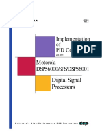 Implementation of PID Controllers On Motorola DSP PDF