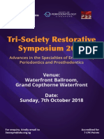 Tri-Society Restorative Symposium 2018