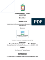 Estadistica I Trabajo Final