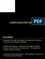 Human Resource Management