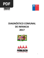 Diagnóstico Comunal de Infancia - Opd Peñalolén 2017