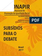 IV CONAPIR - Subsídios para o Debate - Versão Final