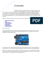 Analog To Digital Conversion