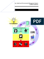 CSMS Questionnaire For Prequalification