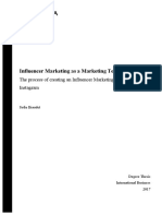 Influencer Marketing As Marketing Tool