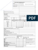 Application For The Post of Before Filling The Application (Part-I)