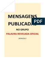 Mensagens Publicadas PalavraRevaladaOficial 28.04.2017 PDF