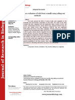 Chemical and Sensory Evaluation of Tofu From Soymilk Using Salting-Out Methods