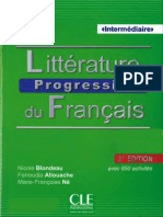 Litterature Progressive Du Francais