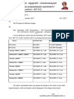 Manonmaniam Sundaranar University Abishekapatti, Tirunelveli - 627 012