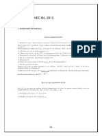 Sujets Hec BL de 2013 A 2007 PDF