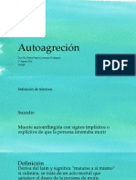 Autoagreción