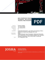 TMP PDF Jazz e Sostituzioni Armoniche Verso Un Nuovo Formalismo Jazz and Harmonic Substitutions Towards A New Formalism