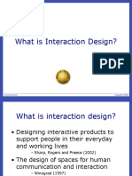 What Is Interaction Design?