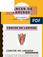 Cáncer de Laringe