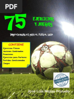 Ebook 75 Ejercicios y Juegos Imprescindibles para El Futbol Base