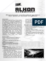 Processor Controlled Ignition For Petrol Model Engines