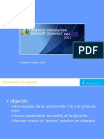 Introduction - Dynamics NAV 2013 - FORMATION