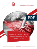 Application Security Management With ISO/IEC 27034: When Recognition Matters