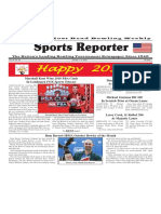 January 1 - 8, 2019 Sports Reporter