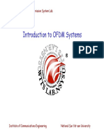 Introduction To OFDM Systems FD y M: Wireless Information Transmission System Lab