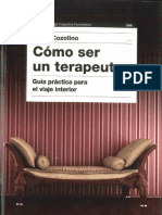 Cozolino - Como Ser Un Terapeuta PDF