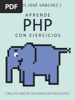 Aprendephpconejercicios PDF