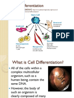 2014 Cell Differentiation Notes