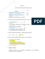 Tarea N°1 - Lógica Proposicional