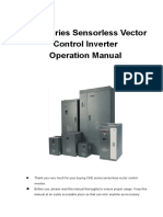 CHE Series Sensorless Vector Control Inverter Operation Manual