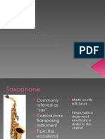 Saxophone Manual