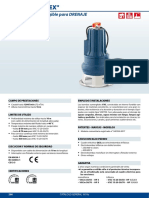 Manual Electrobomba de Drenaje VXC Vortex