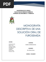 Monografia Furosemida