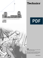 Technics SC Eh560 Users Manual 359448