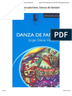 Literatura Ecuatoriana: Danza de Fantasmas - Diario El Mercurio