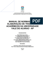 Manual de Trabalhos Acadêmicos